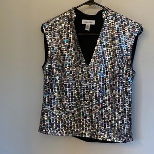 Calvin Klein sequin top